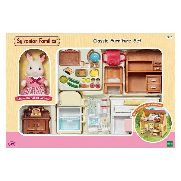 Sylvanian Families - Conjunto Móveis Clássicos 5220