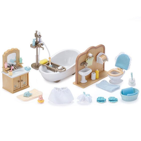 Sylvanian Families - Conjunto Banheiro Completo 2962