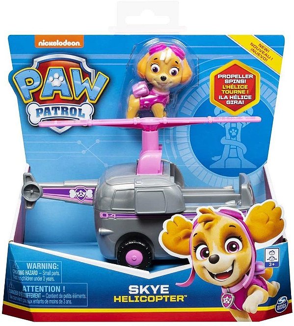 Veiculo E Figura Patrulha Canina 1389 - Skye