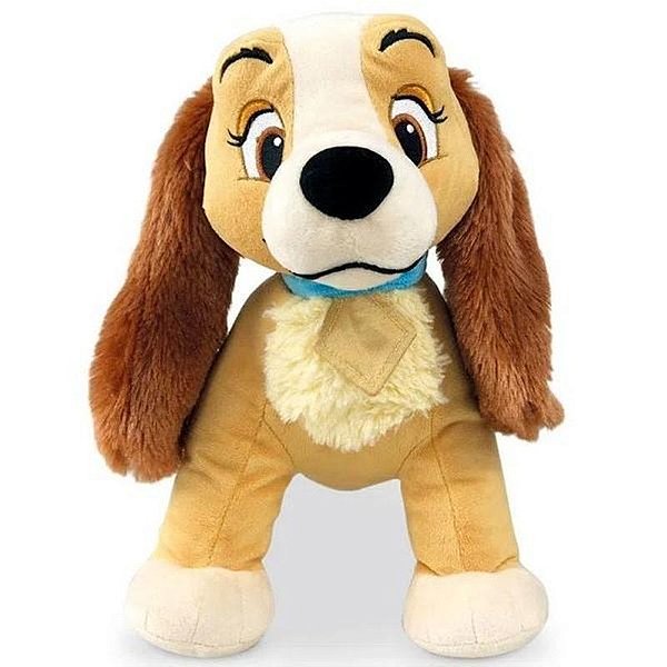 Pelucia Disney Dama 35CM - Dama e o Vagabundo - FUN F0044-2