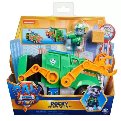 Veículo e Figura Patrulha Canina 2701 - ROCKY DELUXE