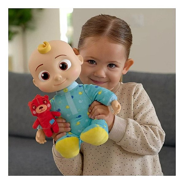 BONECO COCOMELON - BABY JJ COM SOM - CANDIDE 3307