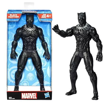 Boneco Pantera Negra 24 Cm Avengers Marvel E5581 - Hasbro