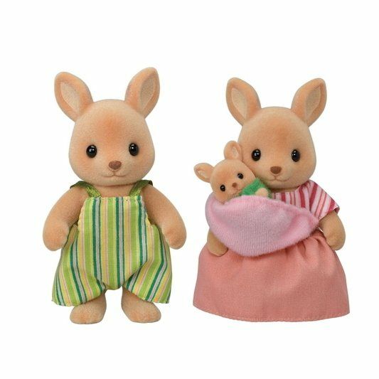 Sylvanian Families - Família Canguru com 3 - Epoch 5394