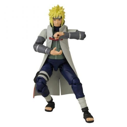 Boneco Namikaze Minato Anime Heroes Naruto Bandai
