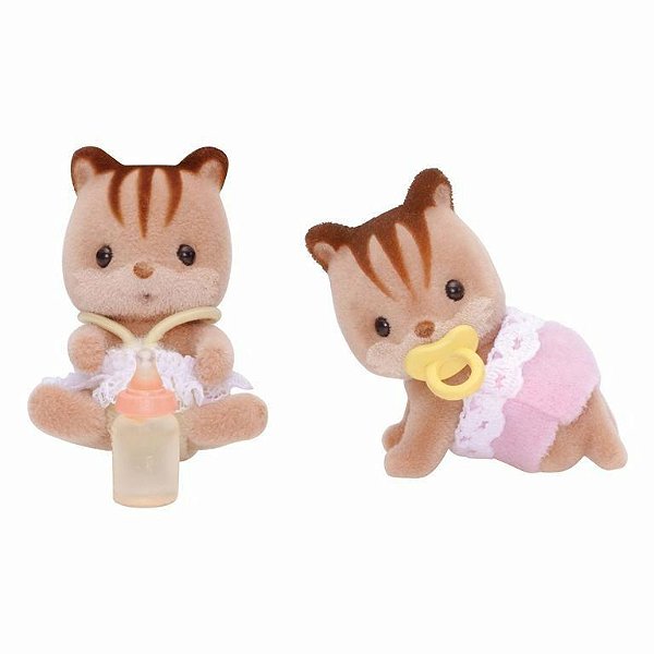 Sylvanian Families - Bebe Esquilo Gêmeos 5081/3603