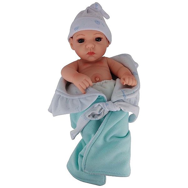 Bebe Reborn Mini Menino - Lino Corpo 100% Vinil