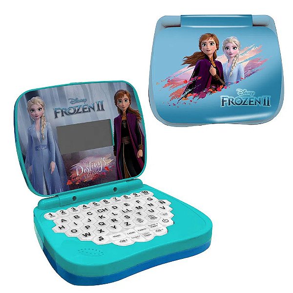 Laptop Infantil Frozen Bilingue e Educativo - Candide