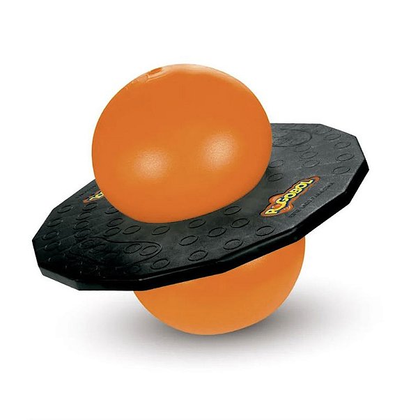 POGOBOL - PRETO e LARANJA ESTRELA