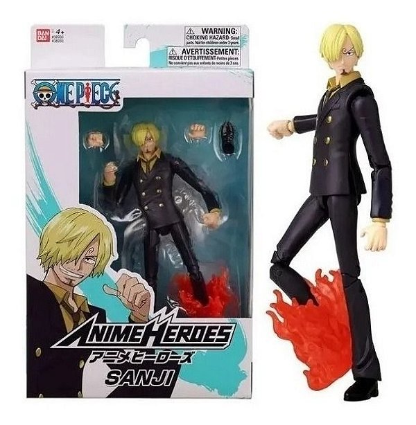 Figura Articulada One Piece Bandai Sanji - Fun Divirta-se