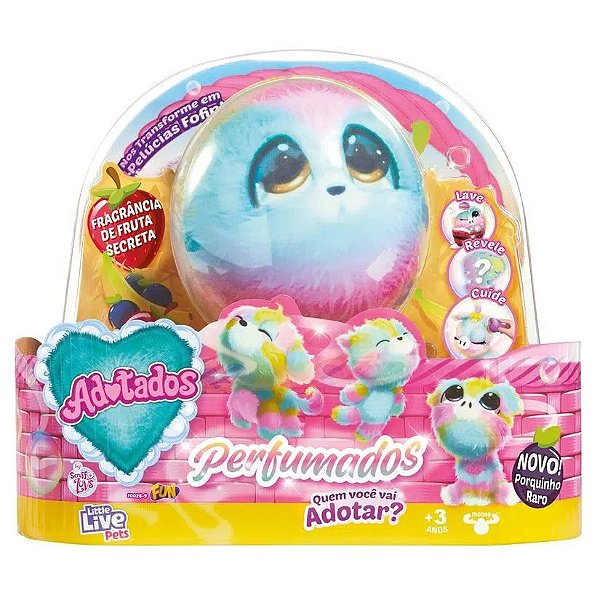 FurBalls Pets Adotados Perfumados Série 5 - Fun Divirta-se F269