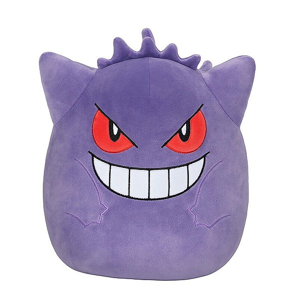 Pelúcia Squishmallow Pokemon 25 cm - Gengar