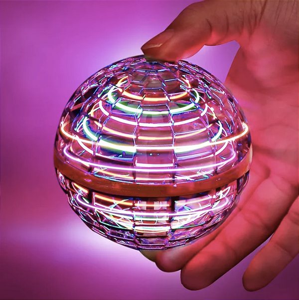 Drone Bola Voadora Spinner Led Flynova