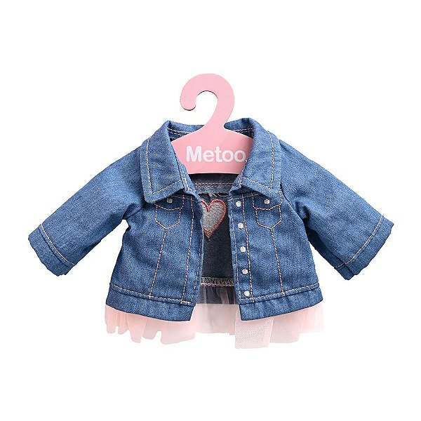 ROUPA DE BONECA METOO DOLL JAQUETA JEANS