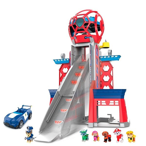 Patrulha Canina Torre De Vigilância Gigante Ultimate City Tower 2800 - Sunny