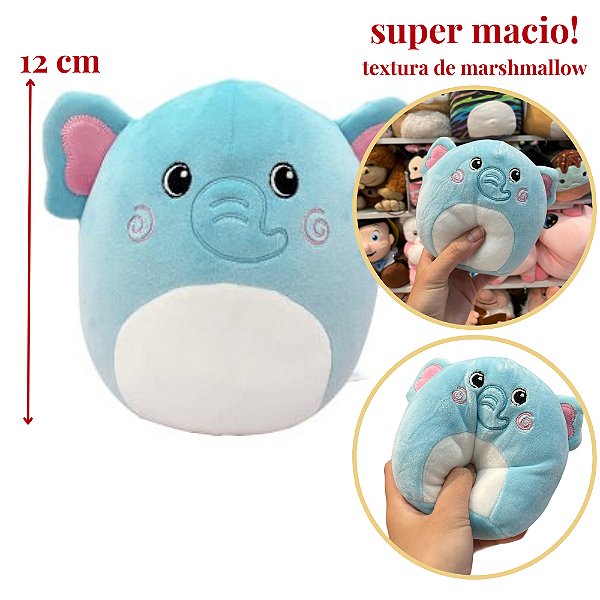 Pelúcia ALMOFADA ELEFANTE 12 cm - DMT6369