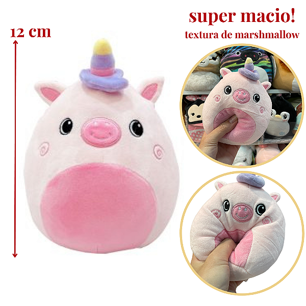 Pelúcia ALMOFADA UNICORNIO 12 cm - DMT6369