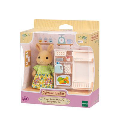 Sylvanian Families Conjunto Geladeira Mamãe Coelho Raio De Sol 5548