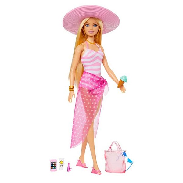 BONECA BARBIE O Filme Dia da Praia - HPL72