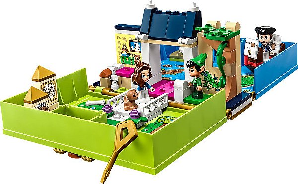LEGO PETER PAN E WENDY 43220 - LIVRO DE HISTÓRIAS E AVENTURAS