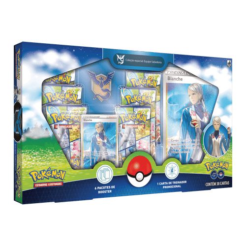 BOX POKÉMON GO EQUIPE SABEDORIA