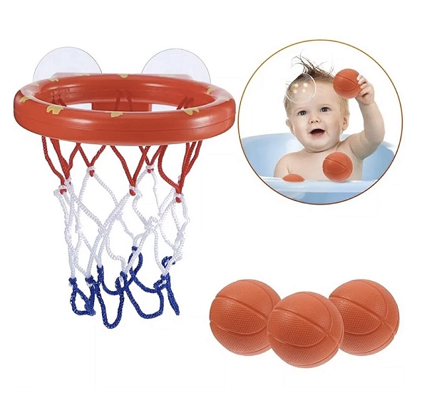 Cesta De Basquete Brinquedo De Banho com Ventosa 945 Shiny Toys