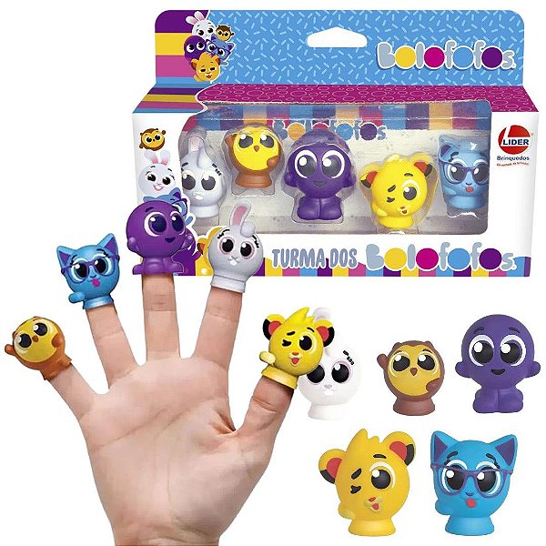 BONECO BOLOFOFOS DEDOCHES COM 5