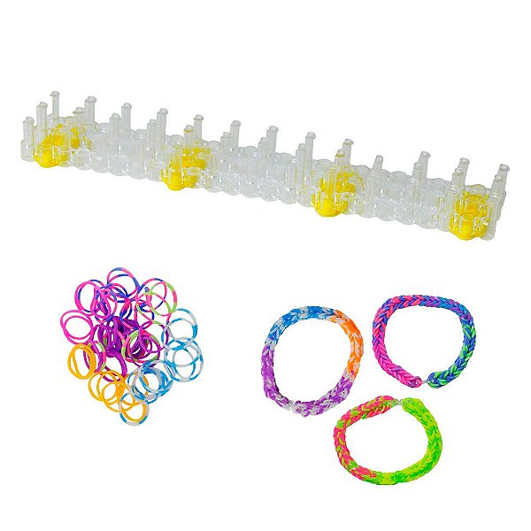 Conjunto Pulseira de Elástico Estojo Médio - DMT6694