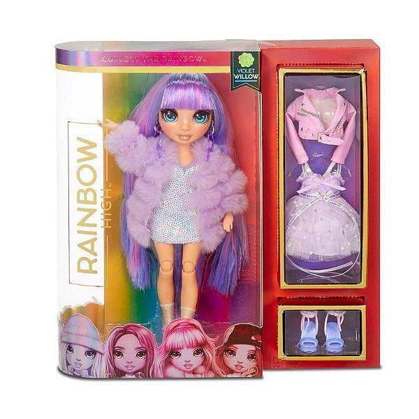 BONECA RAINBOW HIGH - VIOLET WILLOW