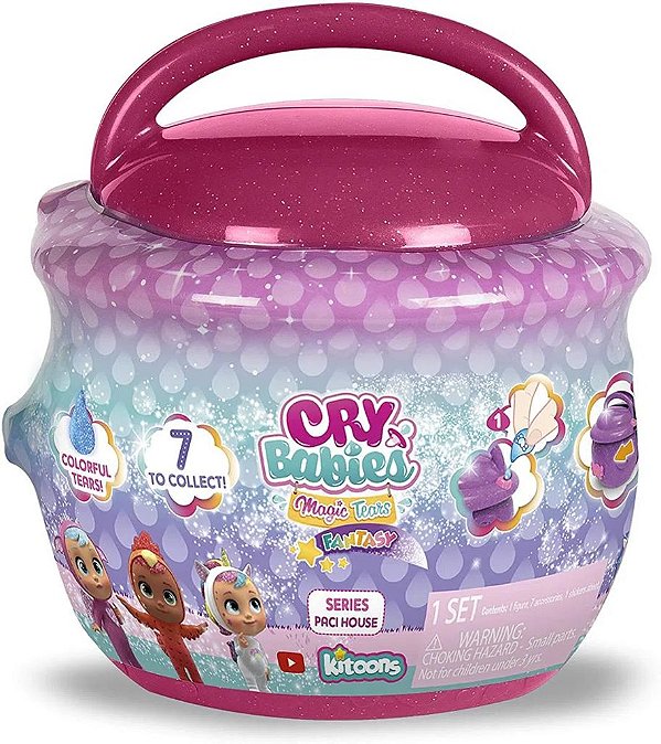 BONECA CRY BABIES - CASA PACI HOUSE - Multikids BR1278
