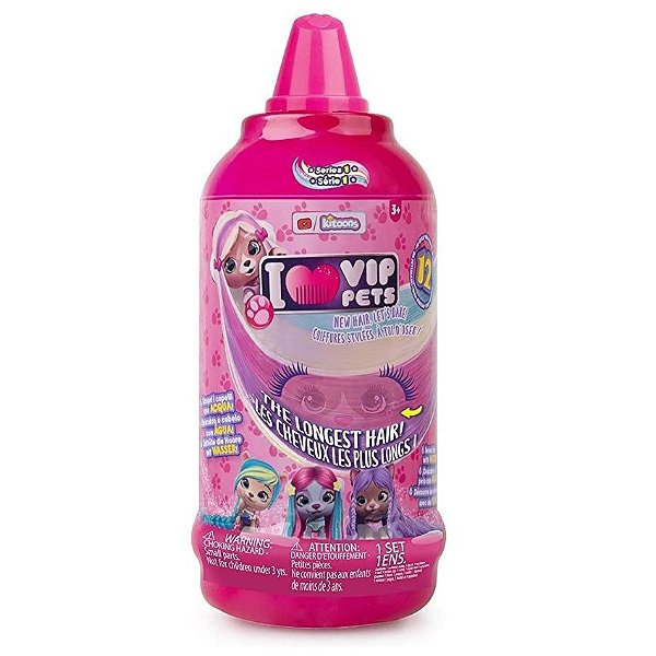 Vip Pets Surpresa Pets Combing Série 1 BR1201- MULTIKIDS
