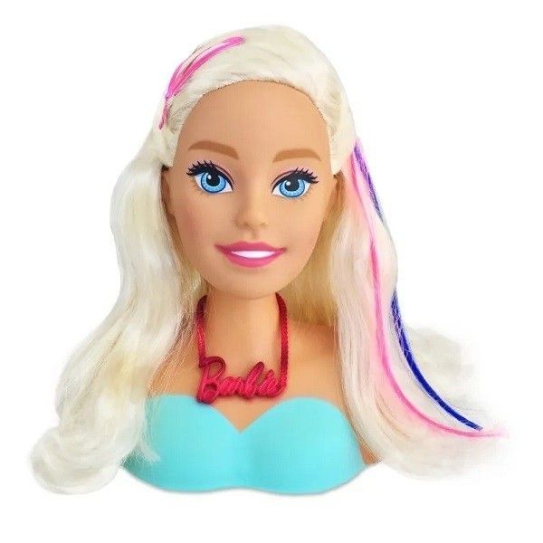 BONECA BARBIE BUSTO - Pentear Cabelo 1255 - Pupee