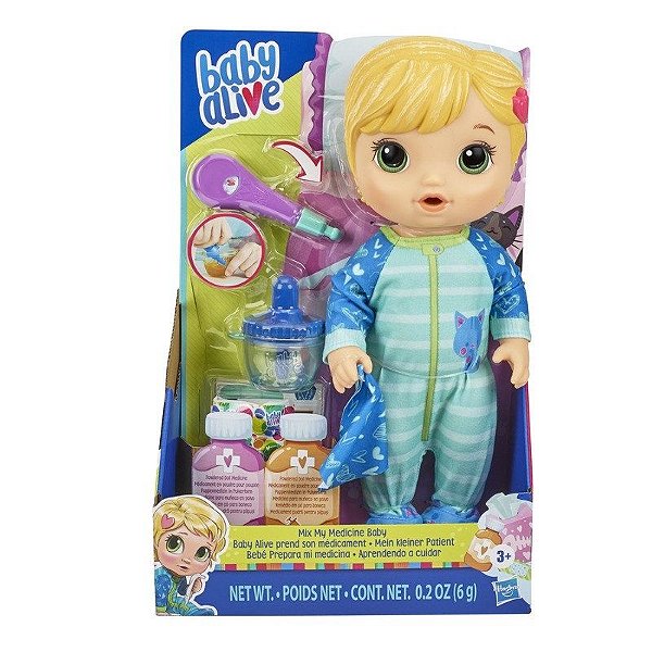 BONECA BABY ALIVE - Aprendendo a Cuidar LOIRA E6937