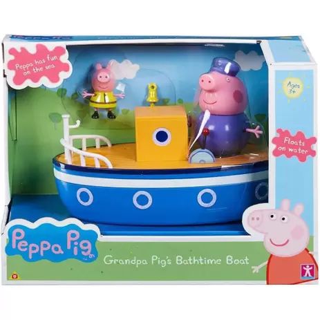 Boneca Peppa Pig Barco do Vovô Pig