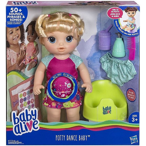 Boneca Baby Alive Primeiro Peniquinho Loira - E0609 Hasbro