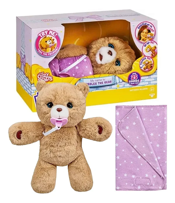 Urso de Pelúcia Interativo Cozy Dozy Little Live Pets