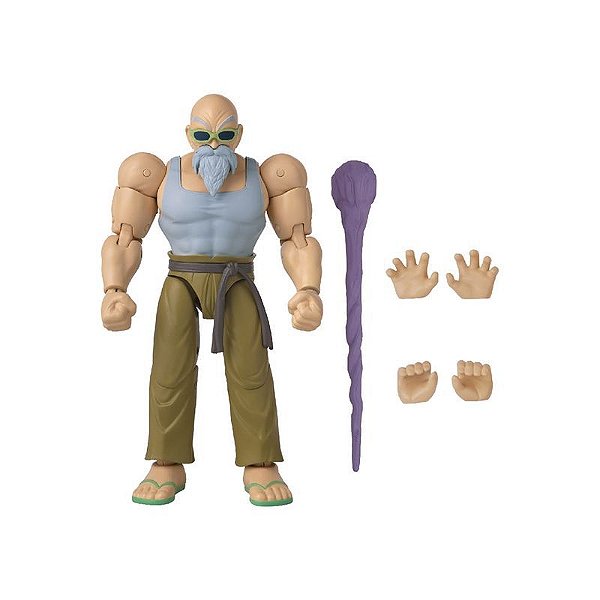 Boneco Dragon Ball Master Roshi Bandai 16 cm Articulado