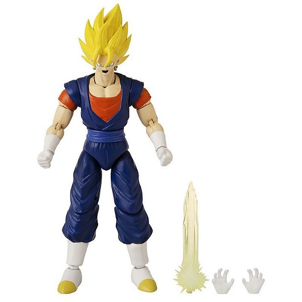 Boneco Dragon Ball Super Saiyan Vegito Bandai 16 cm Articulado