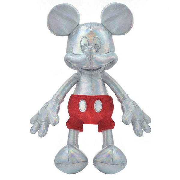 Pelúcia Disney Mickey  100 anos 35 cm - FUN