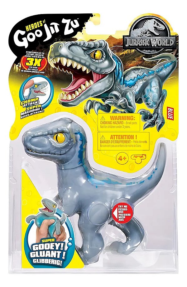 Boneco Goo JIt Zu Jurassic Word Dinossauro de esticar 2696