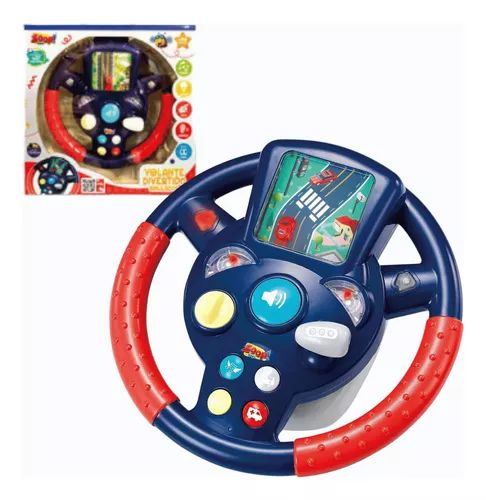 Brinquedo Infantil Volante Divertido Com Simulador Zoop Toys