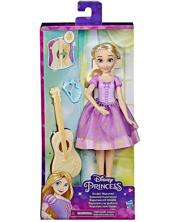 BONECA Rapunzel Princesas Disney HLW02 - Bela e a Fera