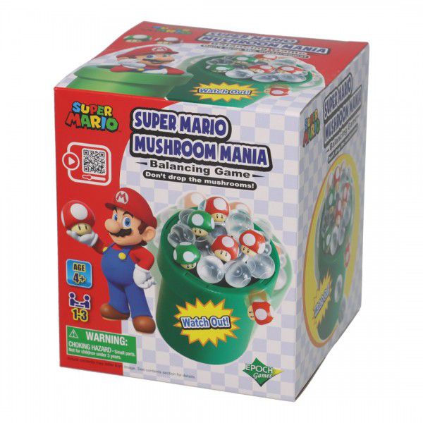 Super Mario Mini Jogo Mushroom Balancing Game 7542
