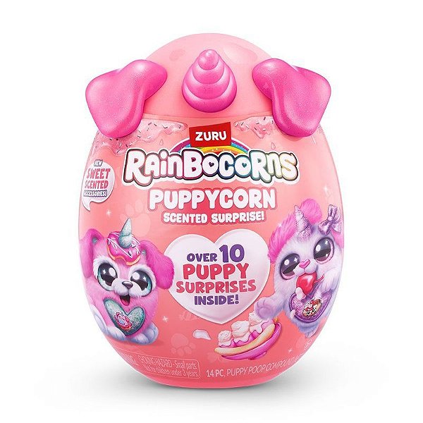 Rainbocorns Cachorro Pelúcia Puppycorn Surpresa F149-8 - FUN