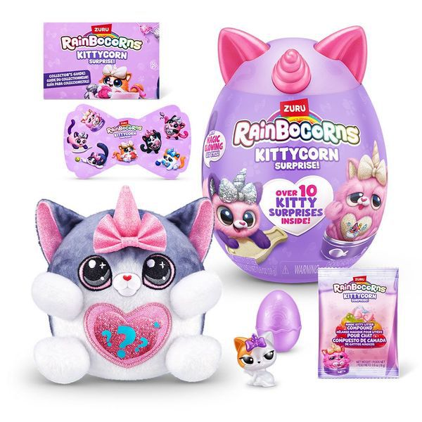 Rainbocorns Gato Pelúcia Kittycorn Surprise 10 Surpresas F150-1 - Fun