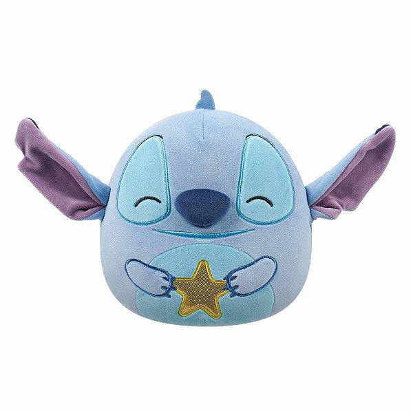 Pelúcia Squishmallow 20 cm - Stitch com Estrela 3848 - Sunny