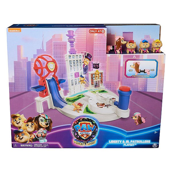 Patrulha Canina Playset Liberty e Patrulheiros o Filme 3776 - Sunny