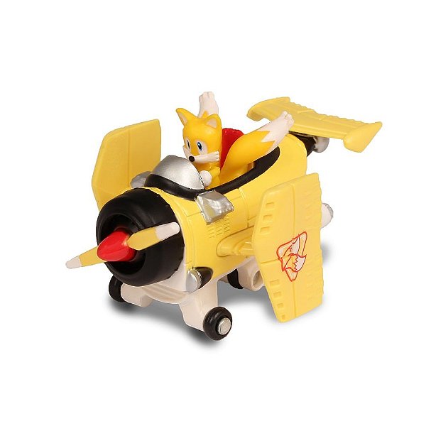 Carrinho Sonic Diecast Metal Tails - FUN F1075