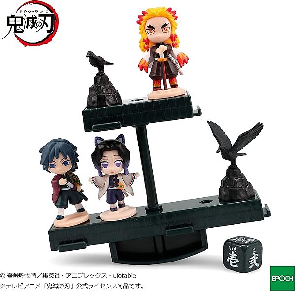 BONECO DEMON SLAYER - Kyojuro Giyu Shinobu Jogo Balance Game 7410
