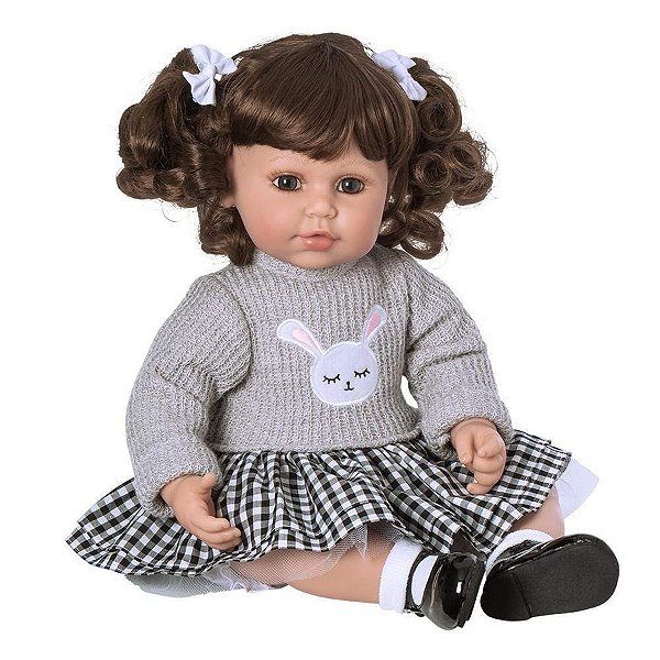 Bebe Reborn Boneca Adora Doll Menina Preppy Corpo de Pano 21976